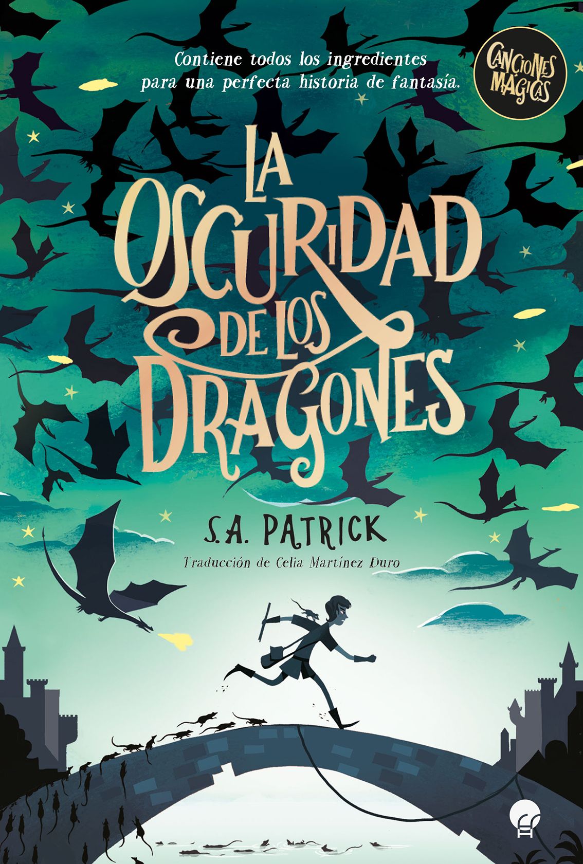 Cubierta La oscuridad de los dragones de sa patrick Imagen de Cubierta La oscuridad de los dragones de sa patrick