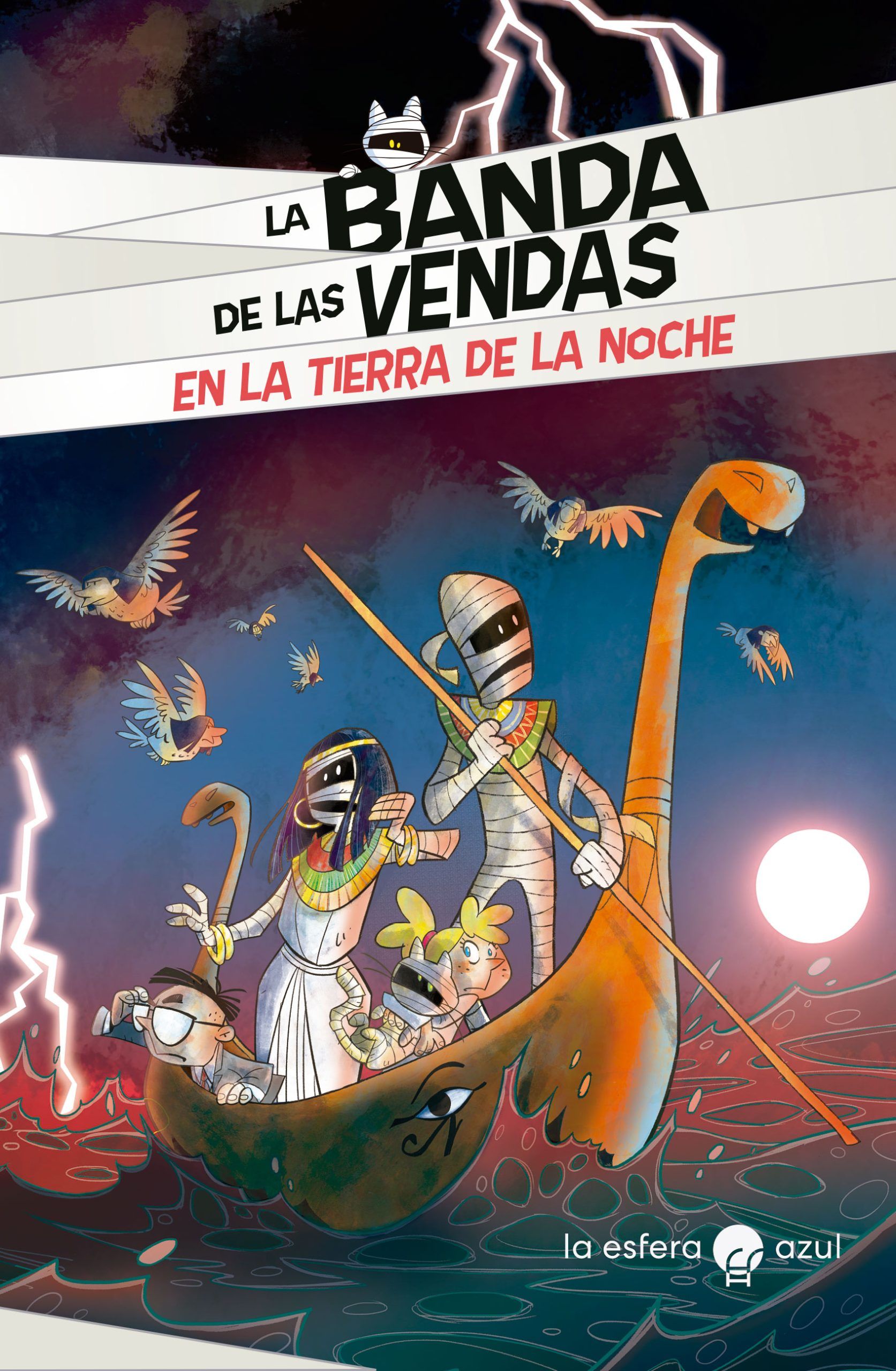 Cubierta La-Banda-de-las–Vendas-01 Imagen de Cubierta La banda de las vendas En la tierra de la noche